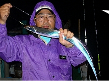 【大南荘勝丸】半夜でタチウオ釣り!