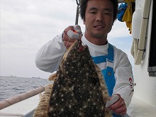 【四季丸】ヒラメの釣果写真