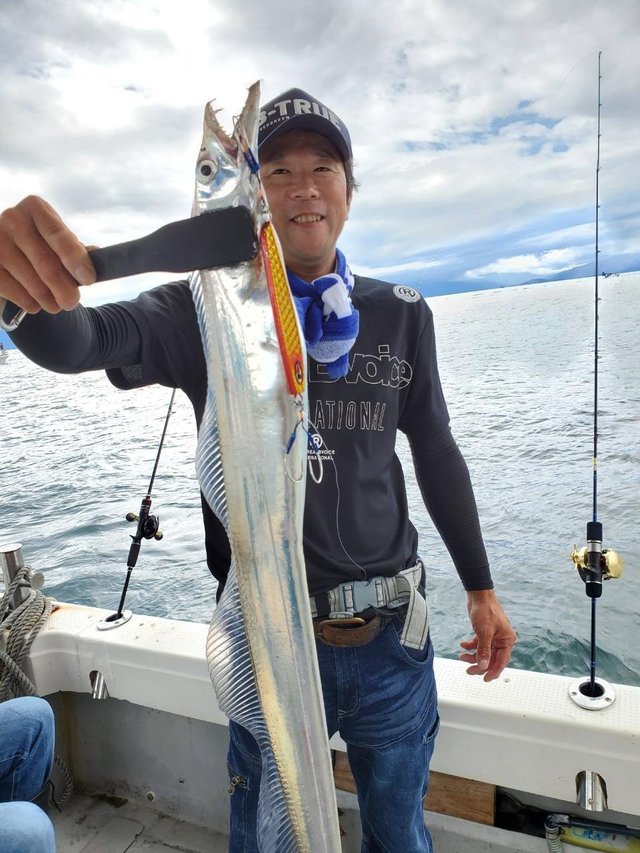 タチウオ の釣果 年9月13日 武士 サムライ 広島 竹原港内明神桟橋 釣り船予約 釣割