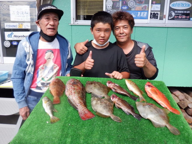 イガミ の釣果 年9月27日 石倉渡船 三重 東長島港 釣割