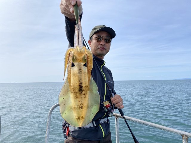 アオリイカ21cm 14匹 の釣果 年9月29日 なかくに丸 新潟 寺泊港 釣り船予約 釣割 アオリイカ21cm 14匹 の釣果 年9月29日 なかくに丸 新潟 寺泊港 釣り船予約 釣割