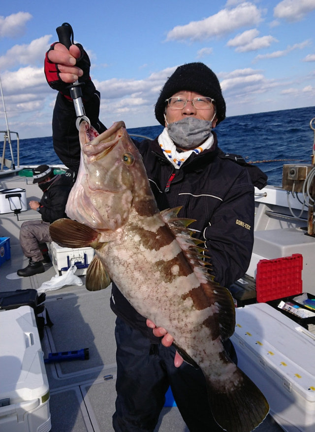 クエ の釣果 年12月5日 宝生丸 福岡 大里漁港 釣割