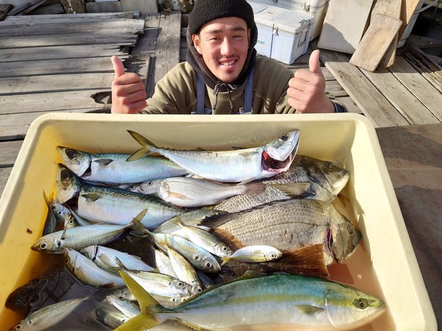 釣船 店 元 米 金沢八景、ＬＴアジ、マダイ、メバル、イサキ、カサゴ、仕立
