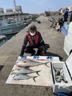 メジロ の釣果 21年3月17日 谷野丸 和歌山 南塩屋漁港 釣割