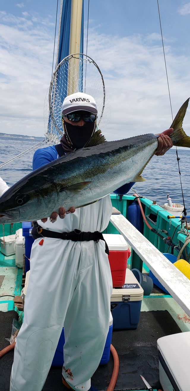 ヒラマサ5 50kg 1匹 の釣果 21年6月12日 作栄丸 千葉 勝浦行川港 釣割