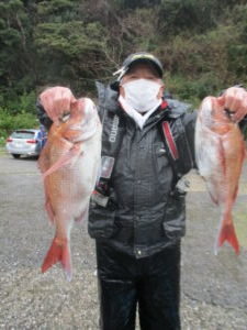 マダイ1 80kg 12匹 の釣果 22年3月18日 浜福丸 神奈川 釣割