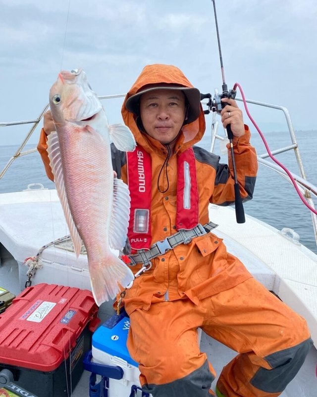 和歌山県 アカアマダイの釣果情報をリアルタイム配信 22年7月版