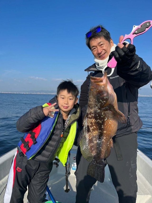大阪府で釣れたキジハタの最新釣果 釣り情報 23年1月