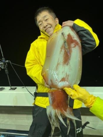 福井県で釣れたソデイカの最新釣果 釣り情報 22年11月