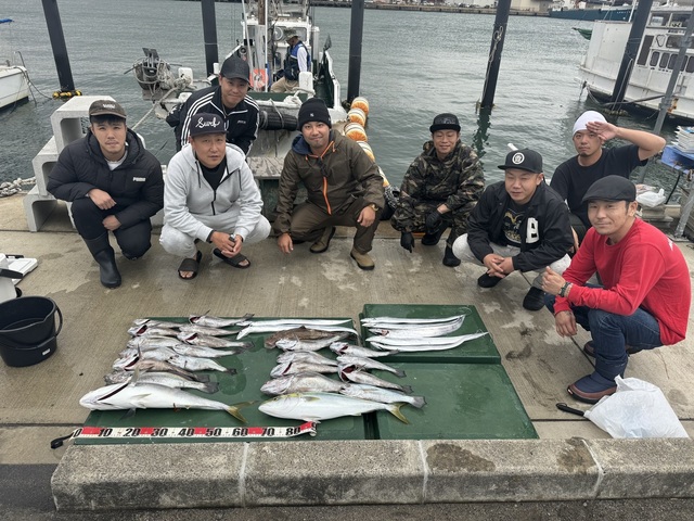 メジロ(ブリ)・タチウオ・マゴチ・クログチ