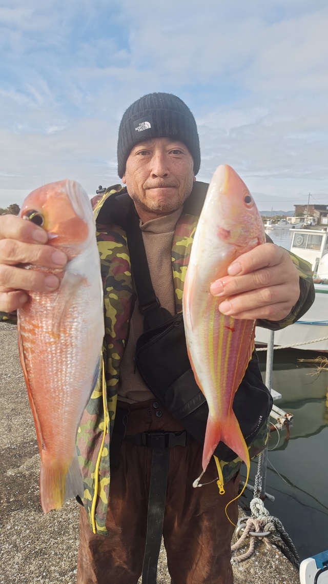 アマダイ(アカアマダイ)・イトヨリ(イトヨリダイ)