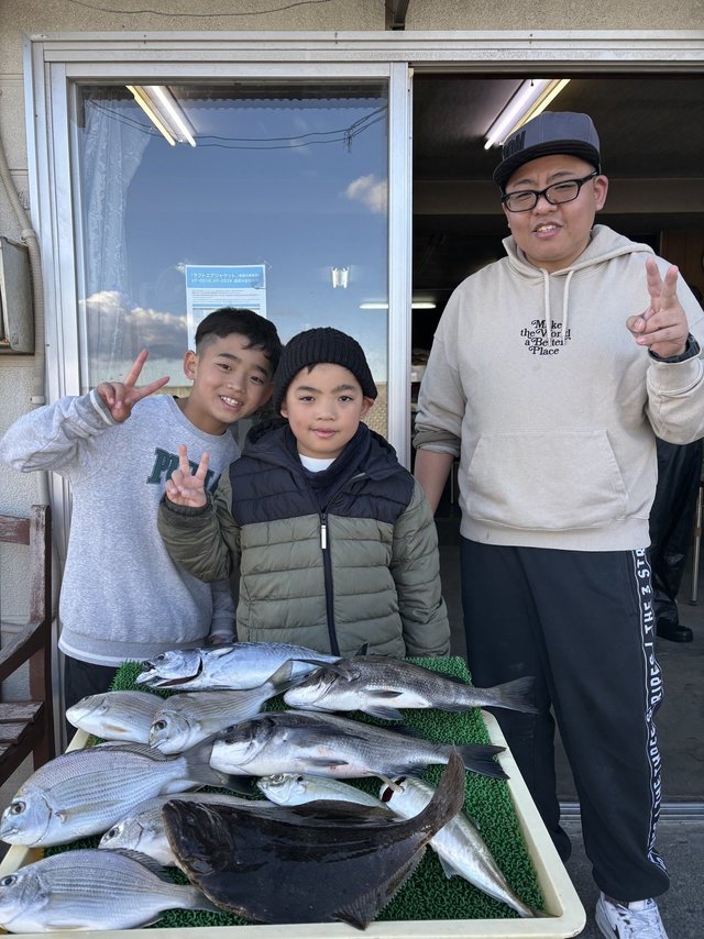 クロダイ・ヘダイ・アジ(マアジ)