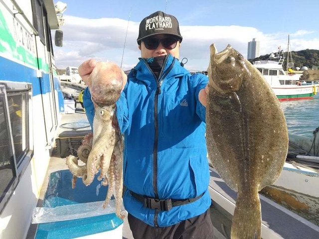 ヒラメ・タコ(マダコ)