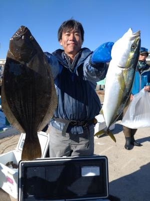 ワラサ(ブリ)・ヒラメ