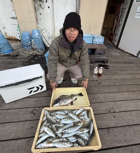 クロダイ・アジ(マアジ)