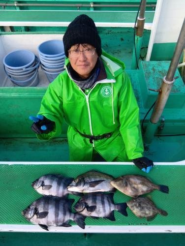 イシダイ・カワハギ・ウマズラ(ウマヅラハギ)