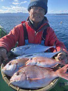 マダイ・ハナダイ(チダイ)・スマガツオ(スマ)