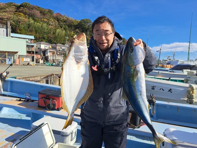 ワラサ(ブリ)・ヒラメ