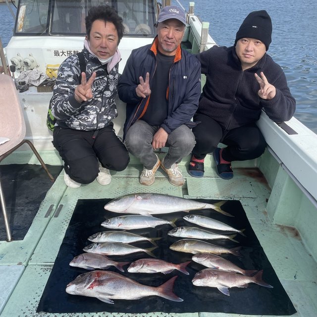 マダイ・マアジ・ブリ・イサキ・マサバ