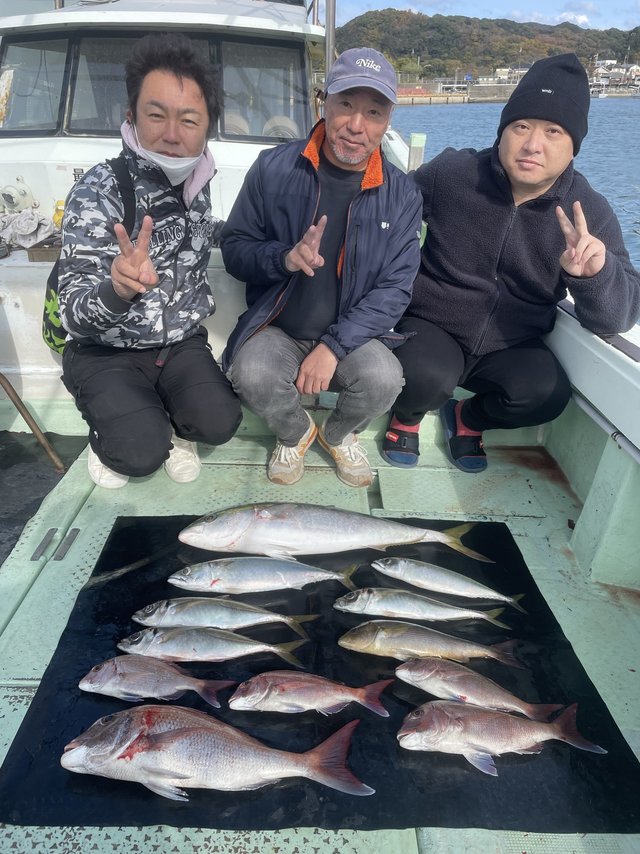 マダイ・マアジ・ブリ・イサキ・マサバ