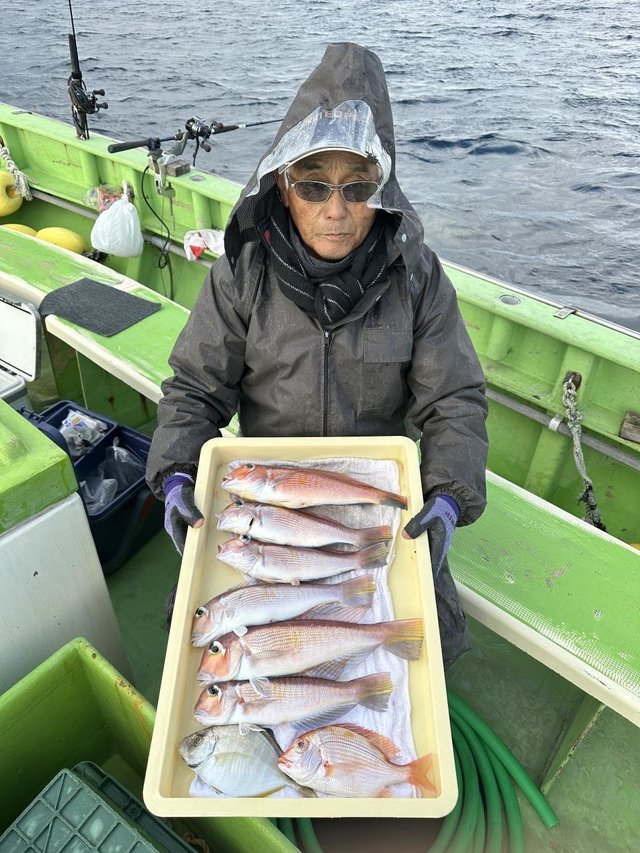 キダイ・カイワリ・アマダイ(アカアマダイ)・シロアマダイ