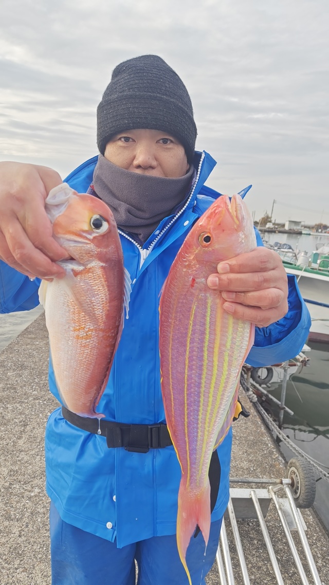 アマダイ(アカアマダイ)・イトヨリ(イトヨリダイ)