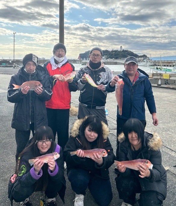 ハナダイ(チダイ)・アマダイ(アカアマダイ)・イトヨリ(イトヨリダイ)