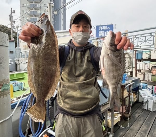 クロダイ・ヒラメ