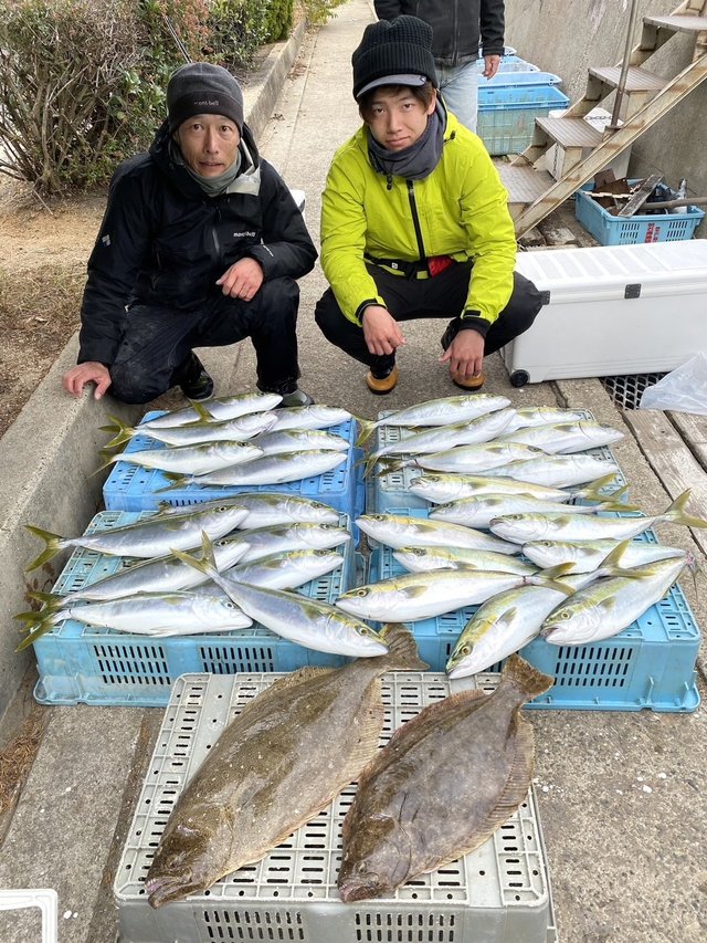 ハマチ(ブリ)・ヒラメ