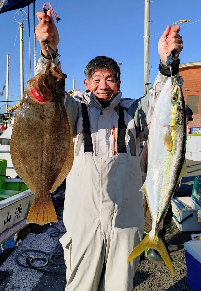 ワラサ(ブリ)・ヒラメ