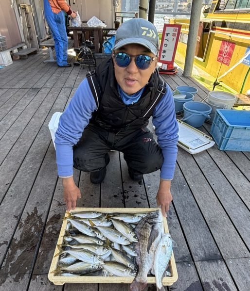 クロダイ・アジ(マアジ)・イシモチ(シログチ)