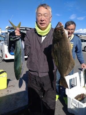 ワラサ(ブリ)・ヒラメ