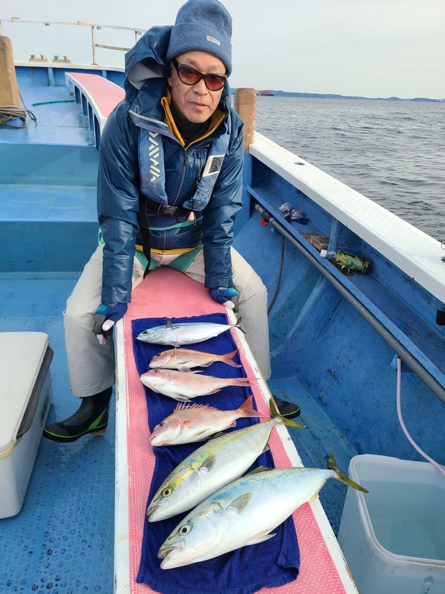 マダイ・イナダ(ブリ)