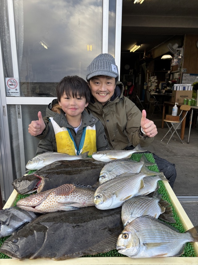 オオモンハタ・ヒラメ