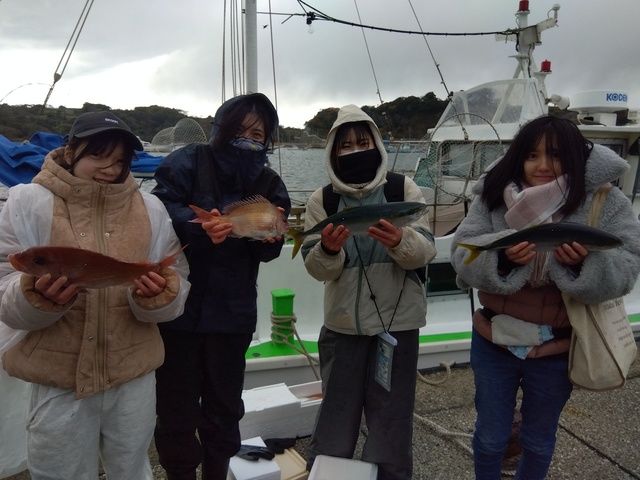 マダイ・イナダ(ブリ)