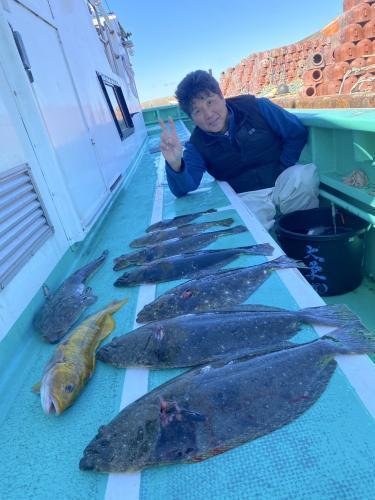 マゴチ・アイナメ・ヒラメ