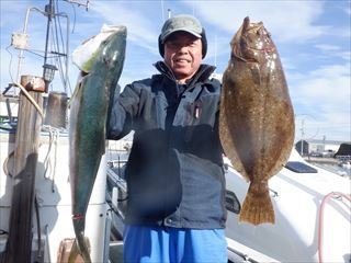 ワラサ(ブリ)・ヒラメ