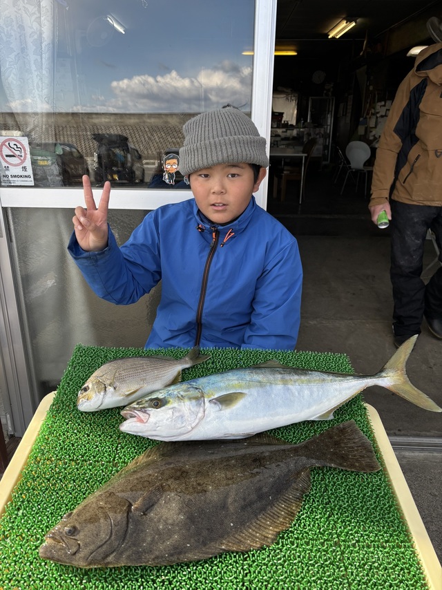 マダイ・ワラサ(ブリ)・ヒラメ