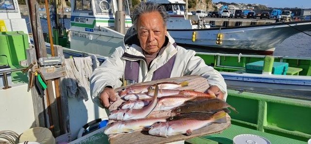 アマダイ(アカアマダイ)・ムシガレイ