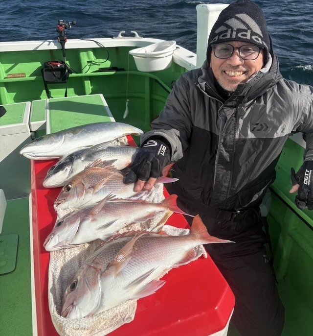 マダイ・クロダイ・イナダ(ブリ)