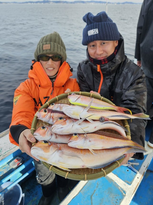 アマダイ(アカアマダイ)・イトヨリ(イトヨリダイ)