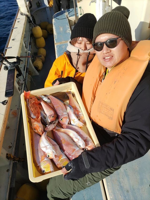 アラ・アマダイ(アカアマダイ)・キアマダイ・オニカサゴ・ホウボウ・ムシガレイ