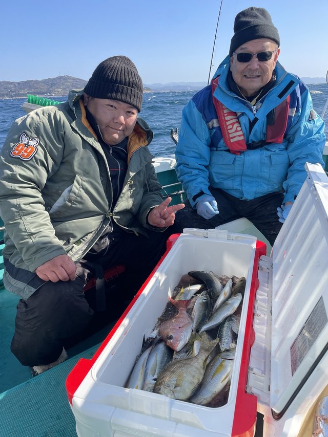 マダイ・マアジ・メイチダイ