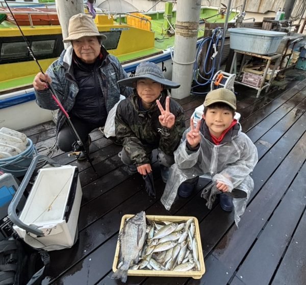 クロダイ・アジ(マアジ)