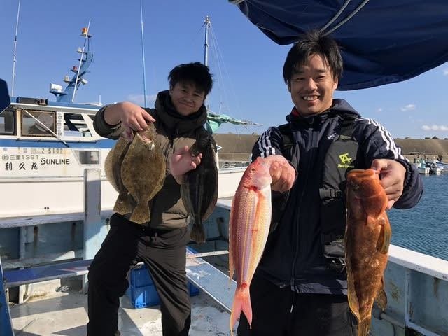 キジハタ・イトヨリ(イトヨリダイ)・ヒラメ