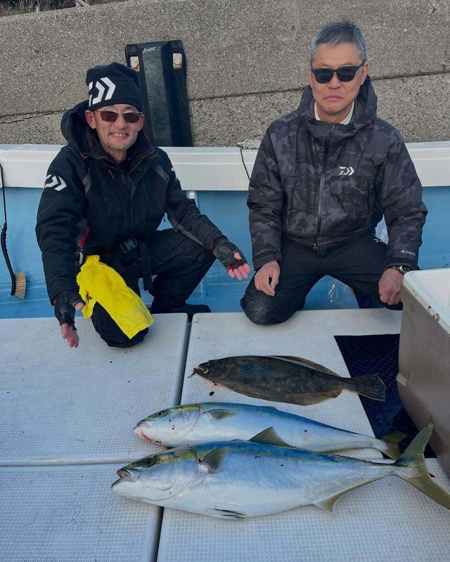 ワラサ(ブリ)・ヒラメ