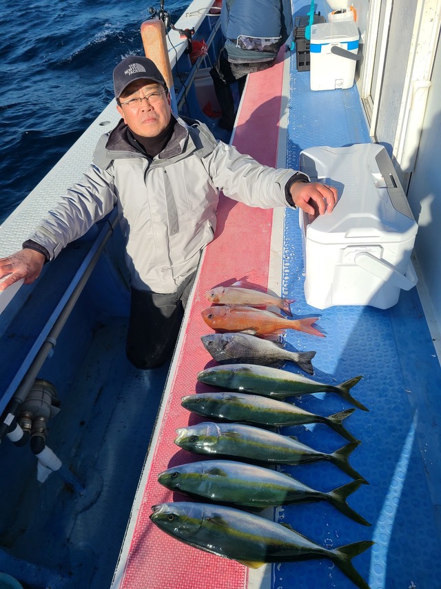 マダイ・イナダ(ブリ)