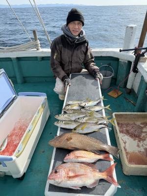 マダイ・オオモンハタ・マアジ