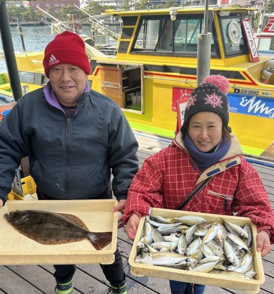 アジ(マアジ)・ヒラメ