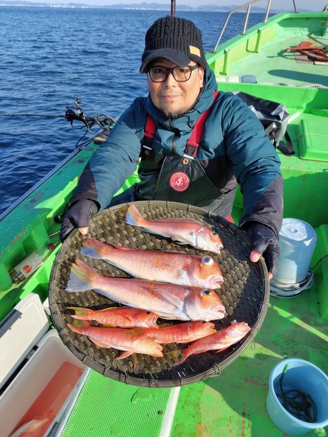 アマダイ(アカアマダイ)・アカボラ(ヒメコダイ)